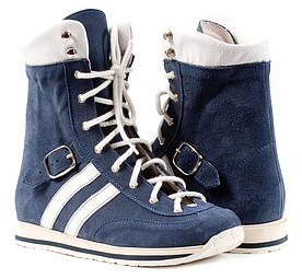 Черевики для дітей з ДЦП Memo Sprint 8CH Блакитні