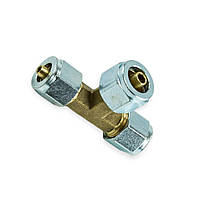 Трійник для трубки пвх д.6х8х6