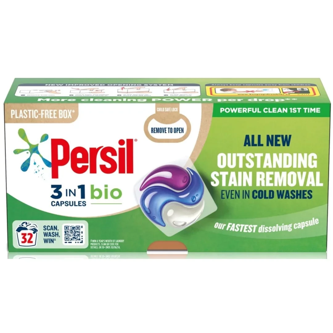 Капсули для прання PERSIL 3 в 1 універсальні, 32 шт