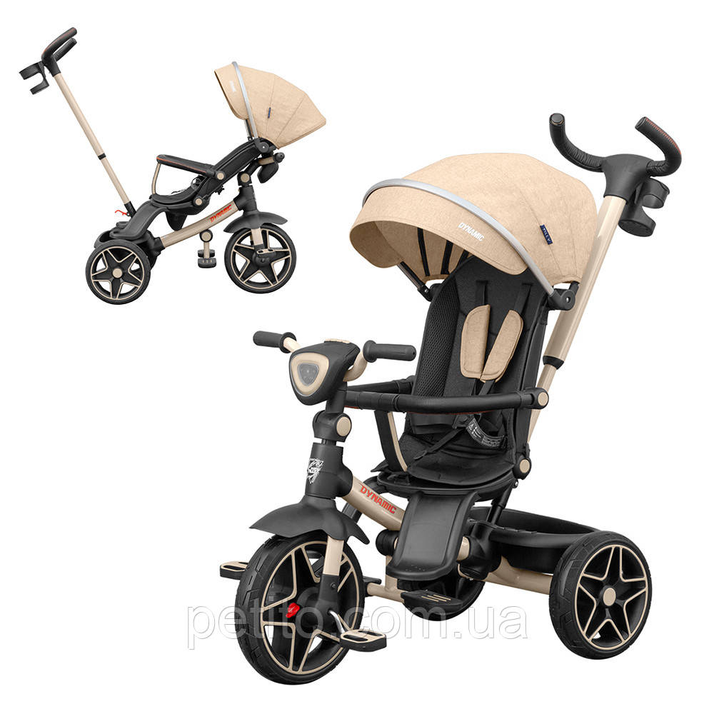 Велосипед триколісний TILLY DYNAMIC T-3810 BEIGE /1/, фото 1