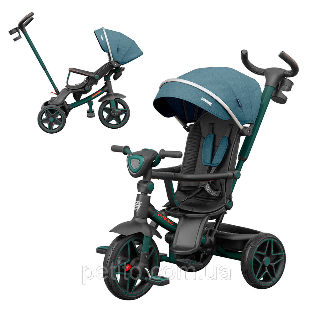 Велосипед триколісний TILLY DYNAMIC T-3810 GREEN /1/, фото 1