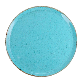 Тарілка для піци бірюзова 32см, фарфор, Porland