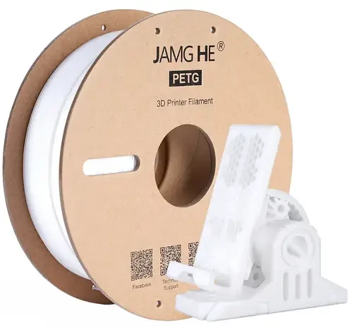 Пластик в котушці для 3D друку PETG (Copet) Jamg He 1,75 мм 1 кг