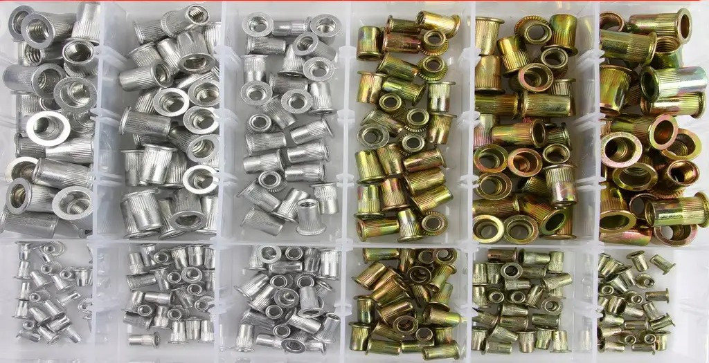 Набір заклепково-гайкових з'єднань 300 шт mar-pol m66540, фото 1