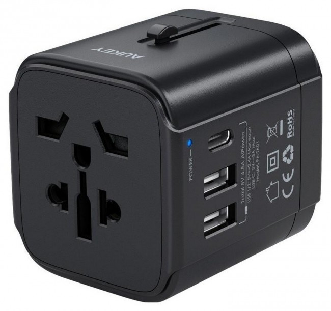 Aukey adapter EU/US/UK/AUS 15W