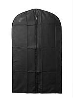 Чохол для зберігання одягу зі змійкою чорний 60х90 см