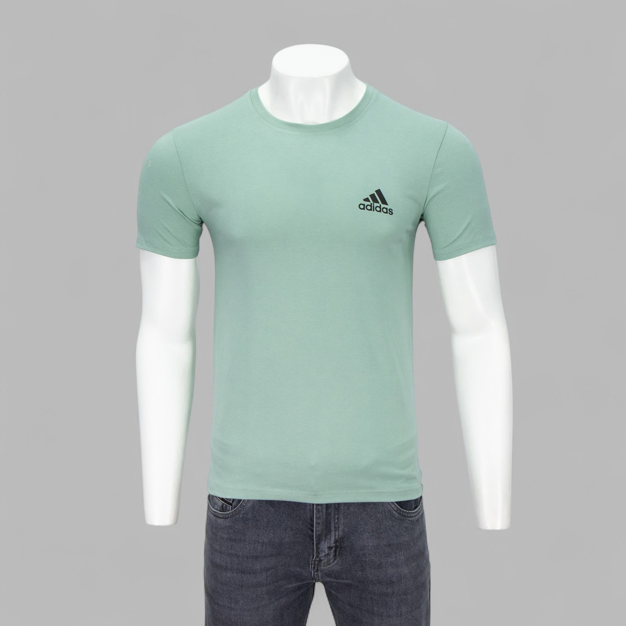 Футболка чоловіча Format PRM M-3XL AD-001 МІНТ 95% бавовна 5% еластан M(Р), фото 1