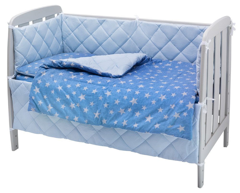 Детская постель Babyroom Dream-05 голубой (звездочки)