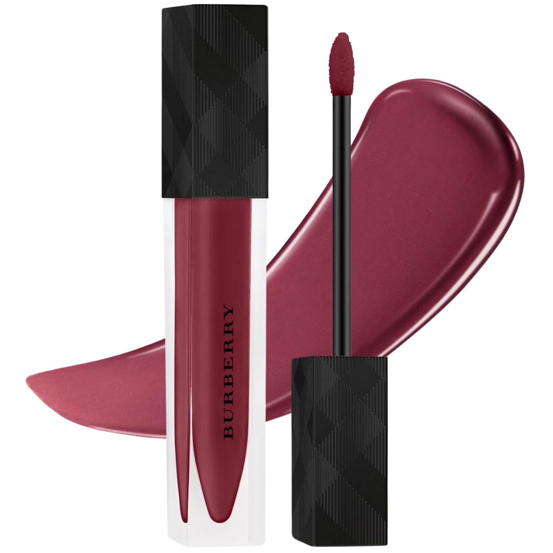 Рідка лакова помада Burberry Kisses Lip Lacquer Lipstick Oxblood No.58 без коробки 5.5 мл