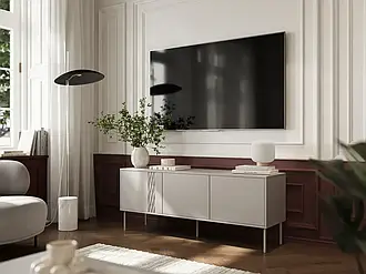 Тумба під телевізор Tresse 150 3D Cama бежевий мат