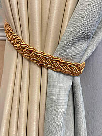 Підхвати для штор колір коричневий 60 см