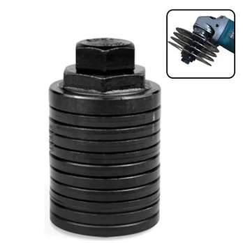 Адаптер для КШМ типу 125 мм, зручно використовуйте 2, 3 або 4 ріжучих кола одночасно