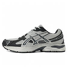 Підліткові кросівки Asics текстильні (сітка) сірі літні/весняні, фото 3
