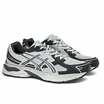 Підліткові кросівки Asics текстильні (сітка) сірі літні/весняні, фото 5