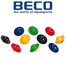 Набір іграшок для басейну набір іграшок для ванної BECO Egg Flips 9601 кількість 10 шт. різнокольоровий