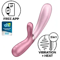 Вибратор-кролик со смарт управлением Satisfyer Hot Lover