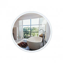 Дзеркало кругле для ванної Qtap Virgo R600 з LED-підсвічуванням, QT1878250660W
