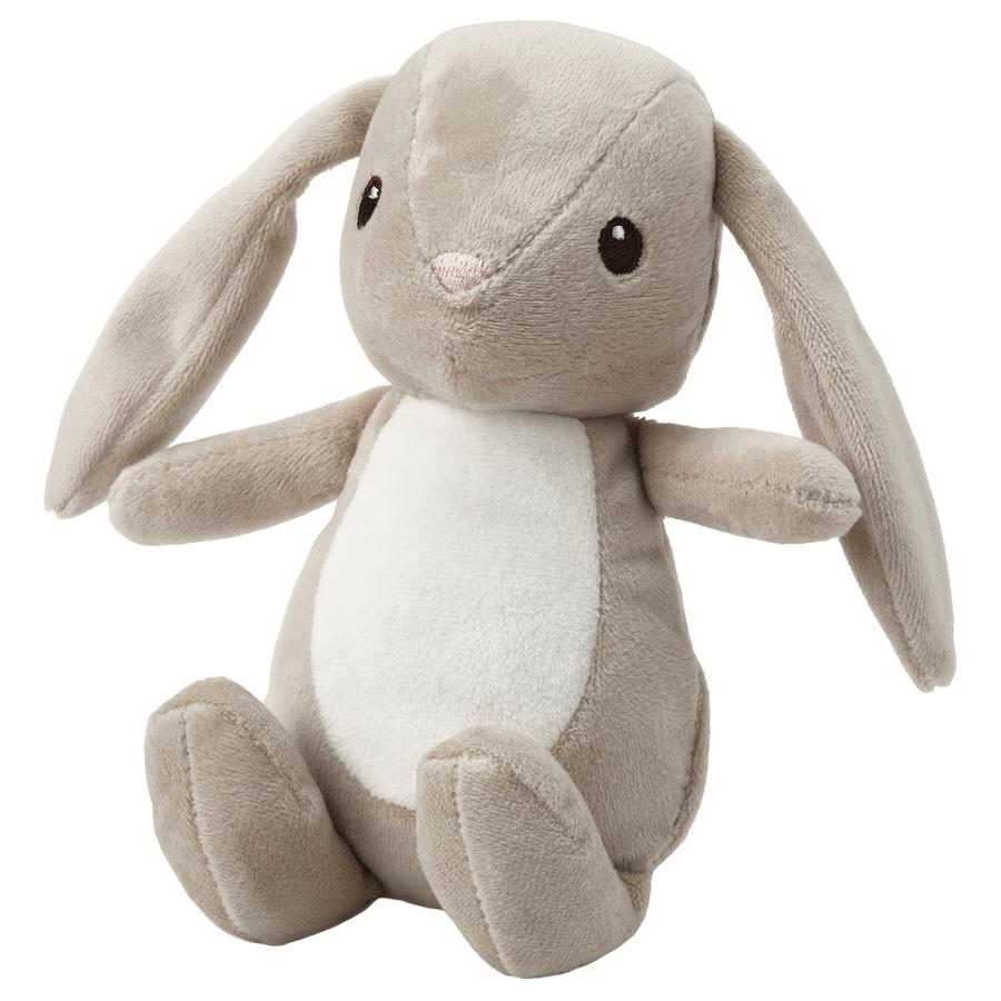 М'яка іграшка IKEA DVÄRGHARE 21 см Кролик 205.970.65