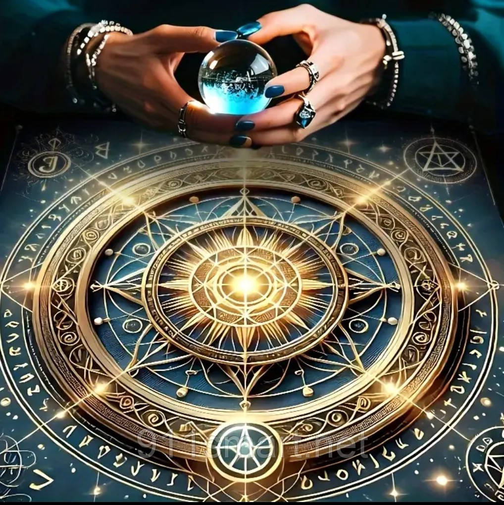 Алтарна скатертина для Таро, рун, ритуалів.