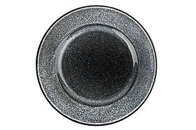Тарілка Twilight чорна 27см, фарфор, Porland