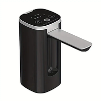 Помпа для води електрична з сенсорним управлінням USB Type-C насос для бутильованої води Чорний