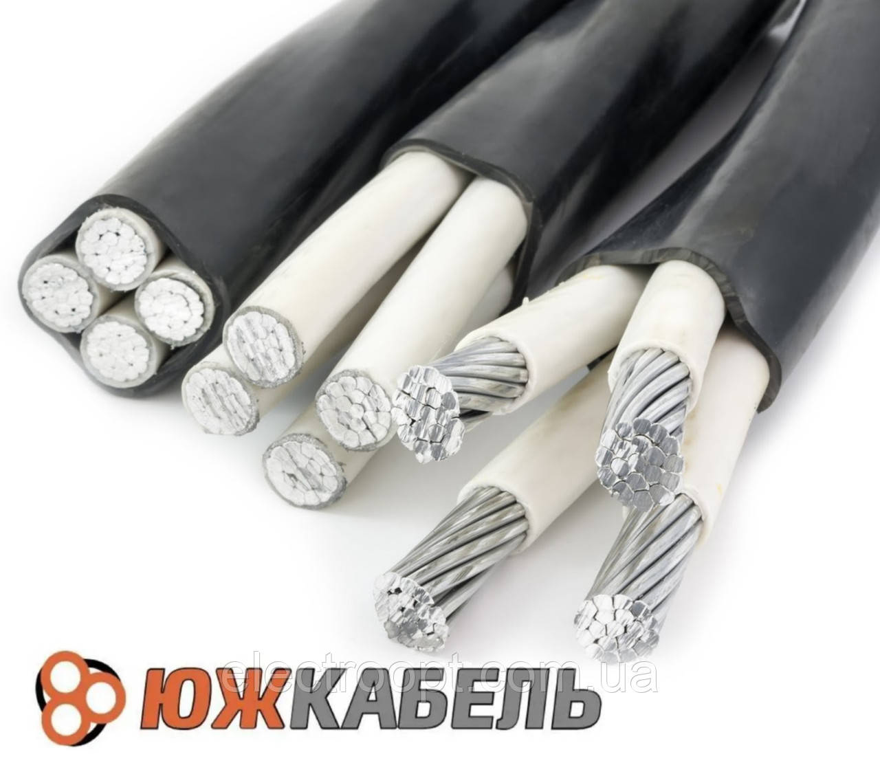 Алюмінієвий кабель АВВГ 4х95 (кму) Южкабель