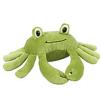 М’яка іграшка Краб зелений, антистрес іграшка, 35 см