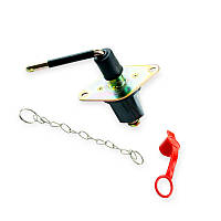 Вимикач маси (з ключем) ГАЗ,ЗІЛ,КАМАЗ (KVANT)