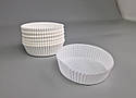 Тартолітка для кексів 10А кругла біла D80 H25 (100 шт.) (1 уп.), фото 4