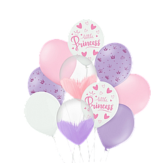 31 НАБІР ПОВІТРЯНИХ КУЛЬ 12" BELBAL-ББ Маленька принцеса (10шт)