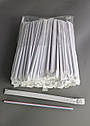 Смугаста Трубочка d4.8-21см у індивід. упаковці рівна (200 шт), фото 2