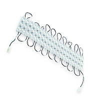 Модуль світлодіодний 220V Білий 3 SMD 2835 3D 2W лінза (20шт)