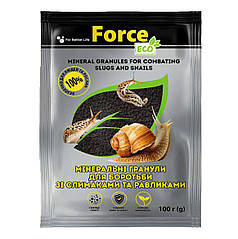 Гранули від слимаків і равликів FORCE 100 г / Засіб для боротьби зі слимаками і равликами в городі та саду