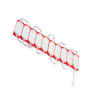 Модуль світлодіодний 24V Червоний 12 SMD 2835 MD 060 Long Lens (10шт)