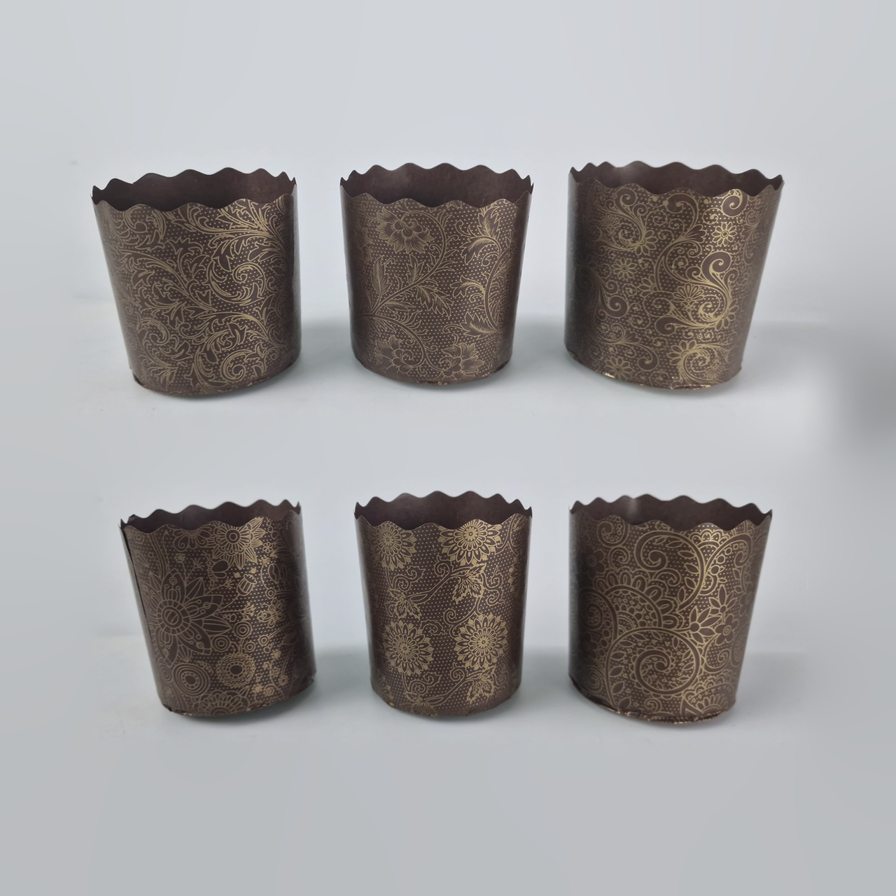 Пасхальна форма паперова 85х70 мм Італійські (150 грам), 50 штук упаковка, фото 1