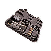 Компресометр 20 Атм бензин із шлангом, 6 перехідників (футляр) Geko