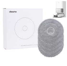 Оригінальні круглі мікрофіброві мопи (4 шт.) для робота-пилососа Dreame L10s Ultra / L10s Pro / L10 Ultra