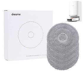 Оригінальні круглі мікрофіброві мопи (4 шт.) для робота-пилососа Xiaomi X10 / X20 / X20+