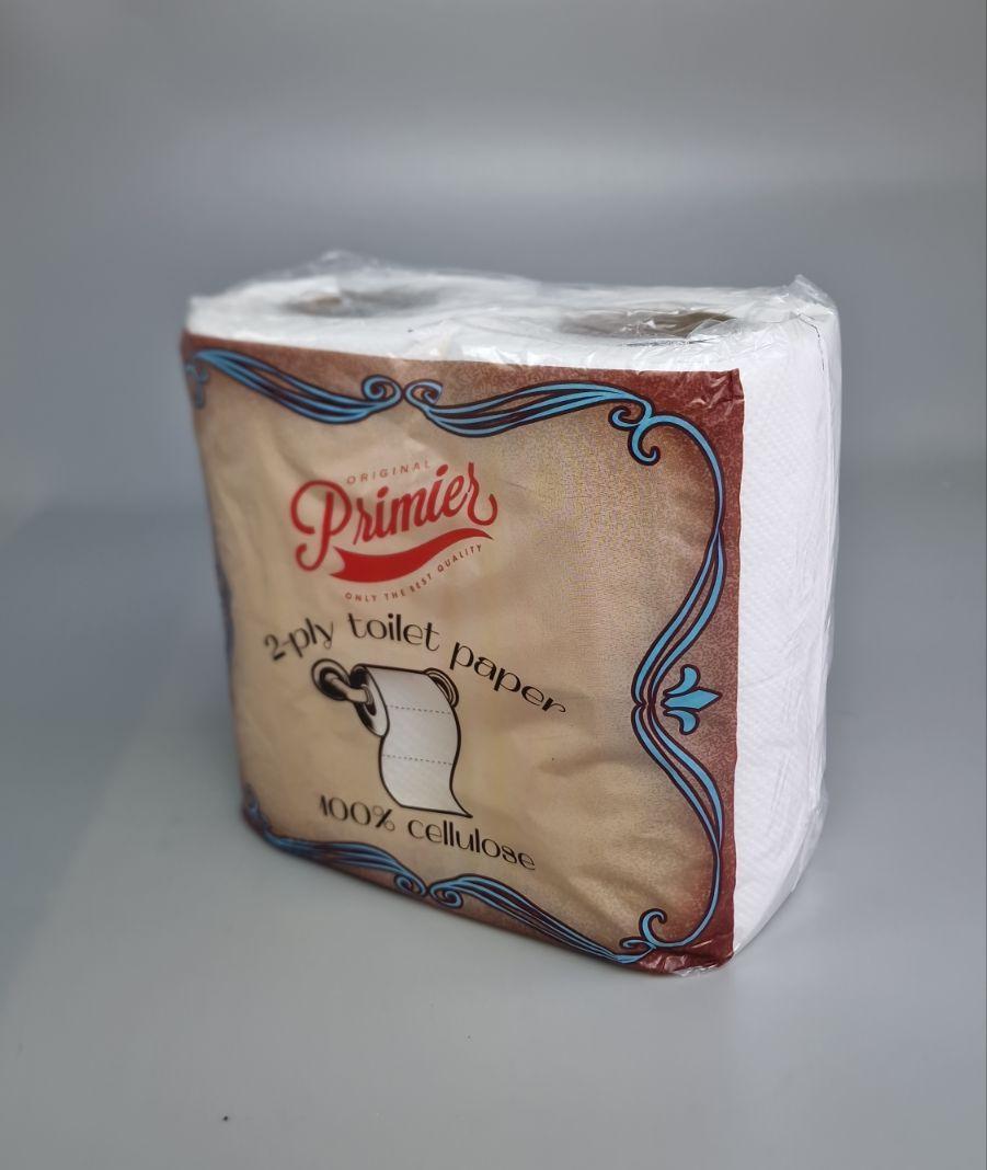 Папір туалетний біла (а4*150) Прем'єр (1 пач.), фото 1