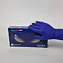 Рукавиці Нітрил Кобальтовий (100 шт.) M"CARE 365" (1 пачка), фото 4