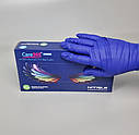 Рукавиці Нітрил Кобальтовий (100 шт.) XL"CARE 365" (1 пачка), фото 4