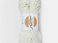 Macrame Boho Styled № 2014 молочний - пряжа для плетіння й декору 5мм