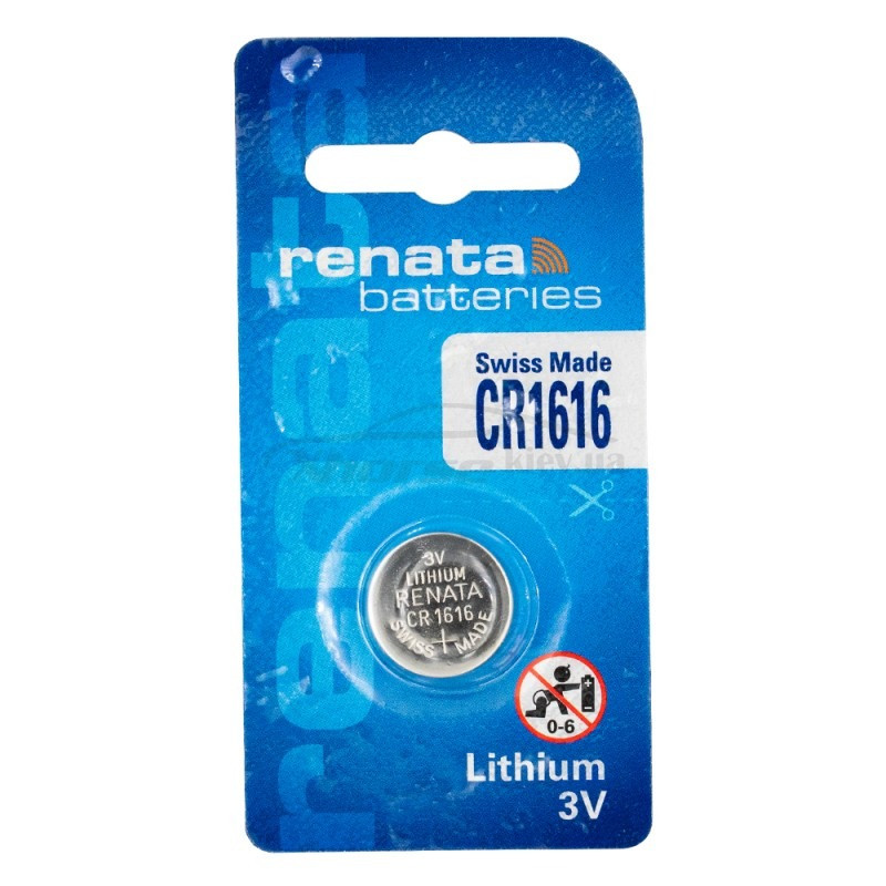 Батарейка Renata CR1616 Lithium (ціна за 1 шт)