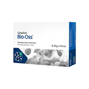 Кістковий замінник Біо Осс – Кістковий матеріал Bio-Oss Geistlich (0,25–1 мм) 0,25 г