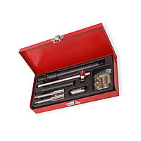 Набір інструменту та футорок для відновлення свічкового різьблення 26шт (метал. кейс)