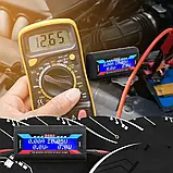 Вимірювач потужності, вольтметр 0-60 В амперметр 0-200 А ватметр 0-6.5 кВт цифровий аналізатор, тестер потужності, фото 7