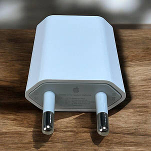 Мережевий адаптер, Блочок, Кубик до айфона Power Adapter iPhone 5W, 1A без коробки, фото 3