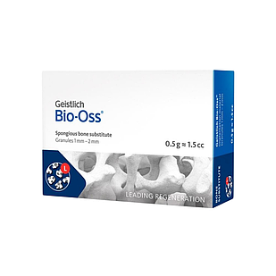 Кістковий замінник Біо Осс (Bio-Oss) (1–2 мм) 0,5 г