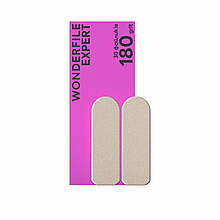 Клейові змінні файли для педикюрної тертки Wonderfile Expert 180 грит, 30 шт.