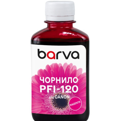 Чорнило Barva Canon PFI-120/710 180 мл M pirmented (C120-896)